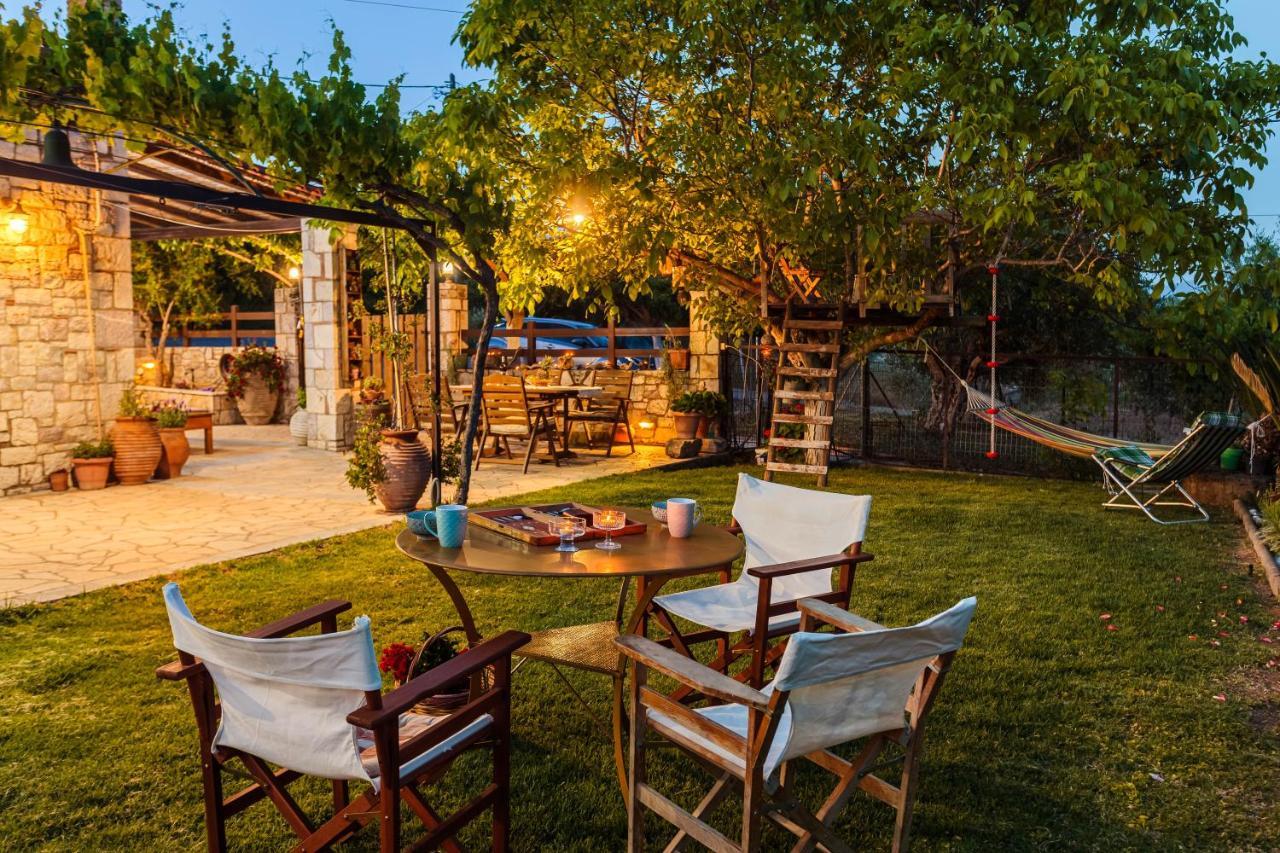 Petalidi Olive Garden Stone House Near The Beach Экстерьер фото