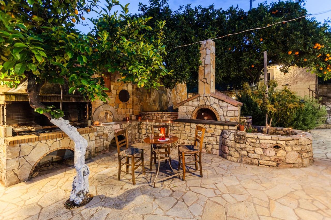 Petalidi Olive Garden Stone House Near The Beach Экстерьер фото