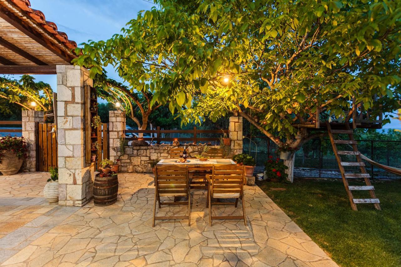 Petalidi Olive Garden Stone House Near The Beach Экстерьер фото
