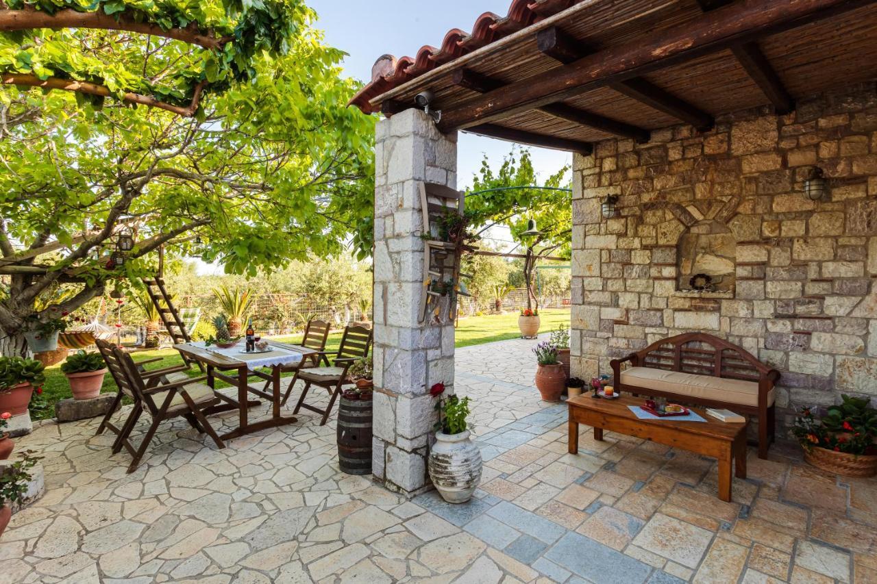 Petalidi Olive Garden Stone House Near The Beach Экстерьер фото